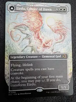 Eirdu, Carrier of Dawn (Borderless) Lorwyn Eclipsed Regular - Image 1