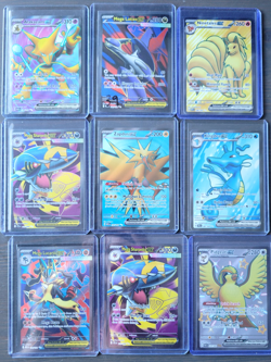 Pokemon Card lot - Full arts, IRs, over 70 total cards - Image 1