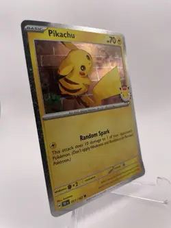 Pikachu 051/162 SWIRL 💫 Cosmos Holo - Pokemon Day 2026 Stamped Promo TCG - Image 3