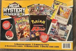Pokemon 2025 Mystery Mega Power Box Meijer Exclusive NEW & Sealed Gift Box TCG - Image 2