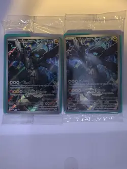 N's Zekrom #31 Black Star Promo Ascended Hero's ETB Pokemon Center Stamped x2 - Image 1