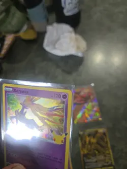Pokemon TCG Celebrations 4 Cards Xerneas Mew Oricorio EX Eternatus V Holo lot - Image 5