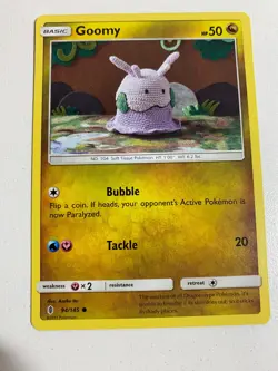 Pokemon TCG 94/145 Goomy Basic Common Guardians Rising Very Good Condition - Image 1