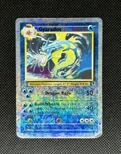 2002 Gyarados HP-Damaged Reverse Holo 12/110 Legendary Collection Possible PSA 1 - Image 1