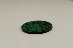 Treecko Constructed Starter Deck Coin Green - 2003 Pokemon Plastic Japanese - Image 5
