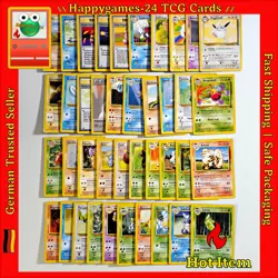 40x Pokemon Karten WOTC POOR! Sammlung gemischt div. Set TCG non Holo /T26 - Image 1