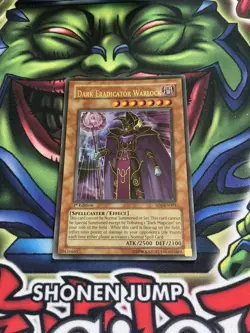 Yugioh Dark Eradicator Warlock SD6-EN001 Ultra Rare 1st Ed LP - Foil - Image 1