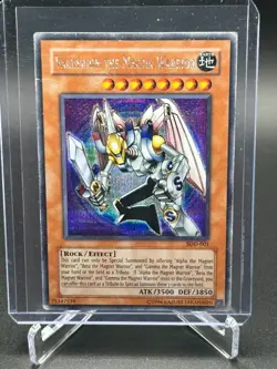 Yugioh TCG Magnet Warriors Alpha Beta Gamma Valkyrion Set LP-HP - Image 2