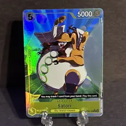 Satori - OP05-105 Alt Full Art - English - One Piece TCG PRB01 Premium Booster - Image 1