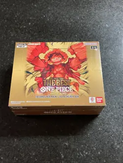 ONE PIECE TCG THE BEST PRB-01 PREMIUM BOOSTER BOX FACTORY SEALED - Image 1