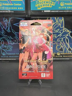 ONE PIECE EB-03 Heroines Sleeved Booster Pack LOT OF 14 NEW Sealed In Hand - Image 1