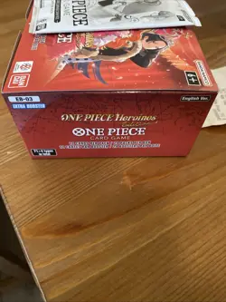 One Piece TCG EB03 Heroines Edition Booster Box ENGLISH + UNSEALED + Dash Pack - Image 4