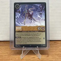 Disney Lorcana WinterSpell-Bambi 24/204 Foil - Image 1