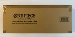 One Piece TCG Japanese Version 2nd Anniversary Set - SEALED English Cards In - Image 3