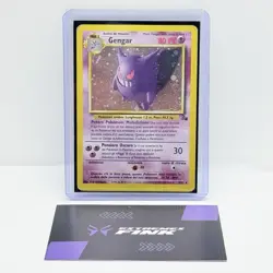CARTA POKEMON CARD GENGAR HOLO 5/62 - ITA - SET FOSSIL - PLAYED / POOR - Image 1