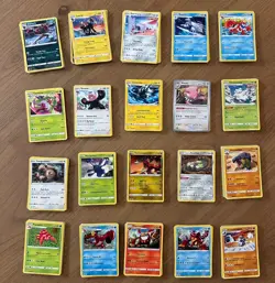 Pokemon 200 Character Cards Lot Mystery Grab Bag NO ENERGY/TRAINERS Box Lot #6 - Image 1