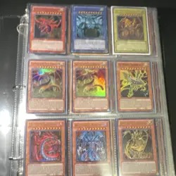 Yu-Gi-Oh! Card Collection in Black Binder - Image 1