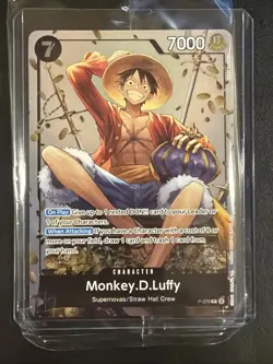 Monkey.D.Luffy (Tin Pack Set Vol. 2) P-075 One Piece Promotion Cards Foil Sealed - Image 1