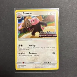 Bewear - SM49 - Pokemon Sun & Moon Promo Prerelease Holo Rare Card - Image 1