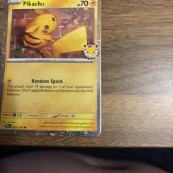Pikachu (Pokemon Day 2026) 051/162 Miscellaneous Cards & Products Holo - Image 3