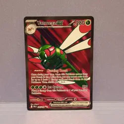 Pokemon TCG Yanmega EX Holo Card Destined Rivals Ultra Rare 206/182 - Image 1