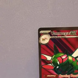 Pokemon TCG Yanmega EX Holo Card Destined Rivals Ultra Rare 206/182 - Image 2
