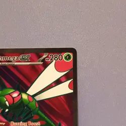 Pokemon TCG Yanmega EX Holo Card Destined Rivals Ultra Rare 206/182 - Image 3