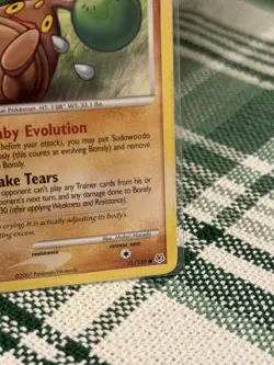 Pokemon TCG Bonsly Card 71/130 Diamond and Pearl Common MP - Image 5