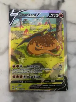 Charizard V VSTAR VMAX Holo Promo Lot SWSH Black Star Pokemon TCG 3 Cards - Image 1
