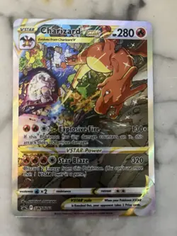 Charizard V VSTAR VMAX Holo Promo Lot SWSH Black Star Pokemon TCG 3 Cards - Image 2