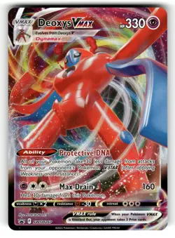 Deoxys VMAX - SWSH267 SWSD SWSH: Sword & Shield Promo Cards Holo NM - Image 1
