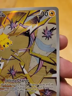 Pokemon TCG Stellar Crown Joltik Illustration Rare Card 150/142 Mint/Near Mint - Image 3