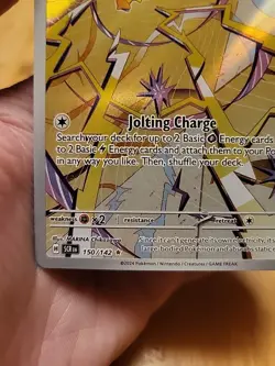 Pokemon TCG Stellar Crown Joltik Illustration Rare Card 150/142 Mint/Near Mint - Image 5