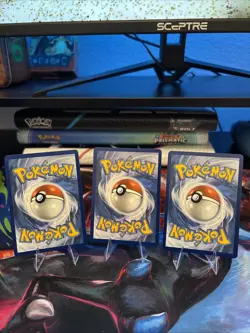 Pokemon Card Lot Of 3 Shroodle, Stufful, Delibird NM - Image 2