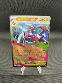Mega Charizard x EX 029 Black Star Promo Pokemon Card - Image 1