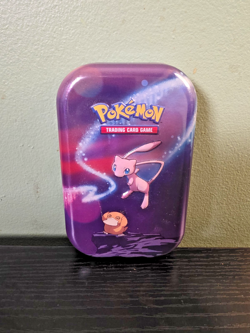 Pokemon Kanto Power Mini Tin - Mew & Psyduck - Coin, Tin, and Mew Info Card Only - Image 1