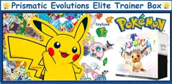Pokemon Trading Card Game Prismatic Evolutions Elite Trainer Box ETB New Sealed - Image 1