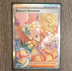Pokemon Bianca's Devotion 209/162 SV05 Full Art Holo Trainer Card - Image 1