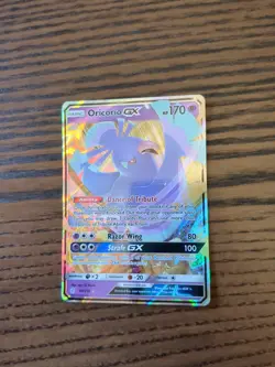 Pokemon Card Oricorio GX 95/236 SM Cosmic Eclipse Half Art Near Mint - Image 1
