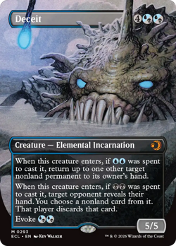 Deceit (REGULAR) x1 - MTG Lorwyn Eclipsed ECL #293 - Image 1