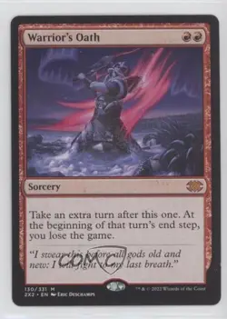 Warrior's Oath Magic: Double Masters 2022 2X2 #130 - Image 1