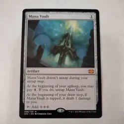 Mana Vault NM Regular Unplayed Non-foil Double Masters 2022 MTG PACK FRESH - Image 1
