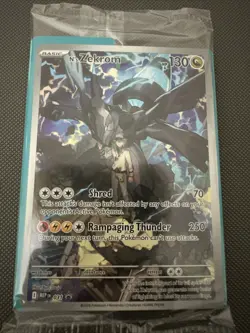 Pokemon TCG Ascended Heroes ETB N’s Zekrom 031 Black Star Promo SEALED NM - Image 1