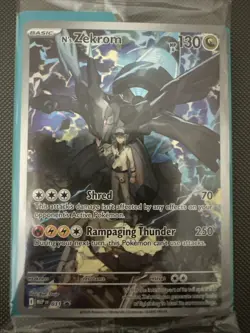 Pokemon TCG Ascended Heroes ETB N’s Zekrom 031 Black Star Promo SEALED NM - Image 2