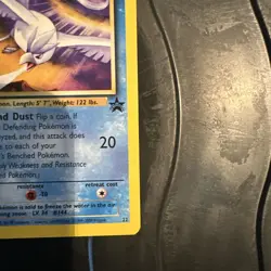 Articuno #22 Black Star Promo WOTC Vintage Pokemon - Image 3