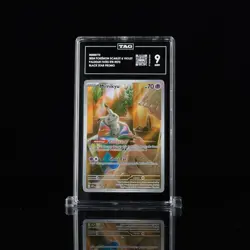 TAG 9 Pokemon TCG Mimikyu #075 Black Star Promo - Paldean Fates TAG 9 MINT - Image 1