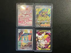 Pokemon TCG Ascended Heros Full Art Mixed Lot 4 Cards - Image 1