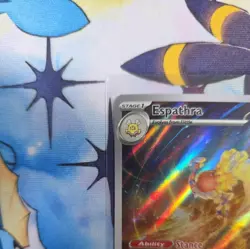 Espathra 197/182 Illustration Rare Near Mint Paradox Rift Holo Pokemon TCG Card - Image 3