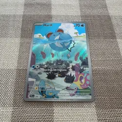 Pokemon TCG Marill Full Art 204/193 Paldea Evolved NM Foil - Image 1