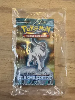 Pokemon TCG 2013 Black & White Plasma Freeze Booster Pack Sealed Absol Art - Image 1